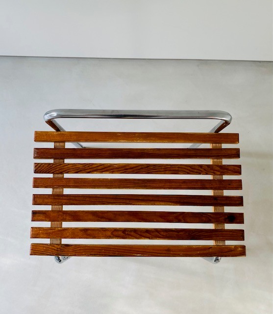 "les Arcs" luggage rack by Charlotte Perriand - Image 3